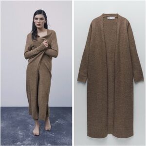 Zara Taupe Knit Sweater